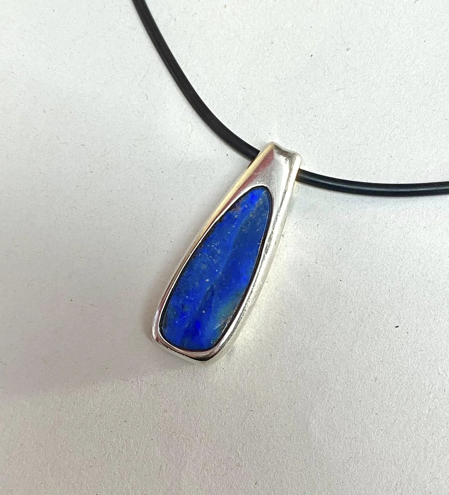 Collier Silber 925/- mit Boulder Opal