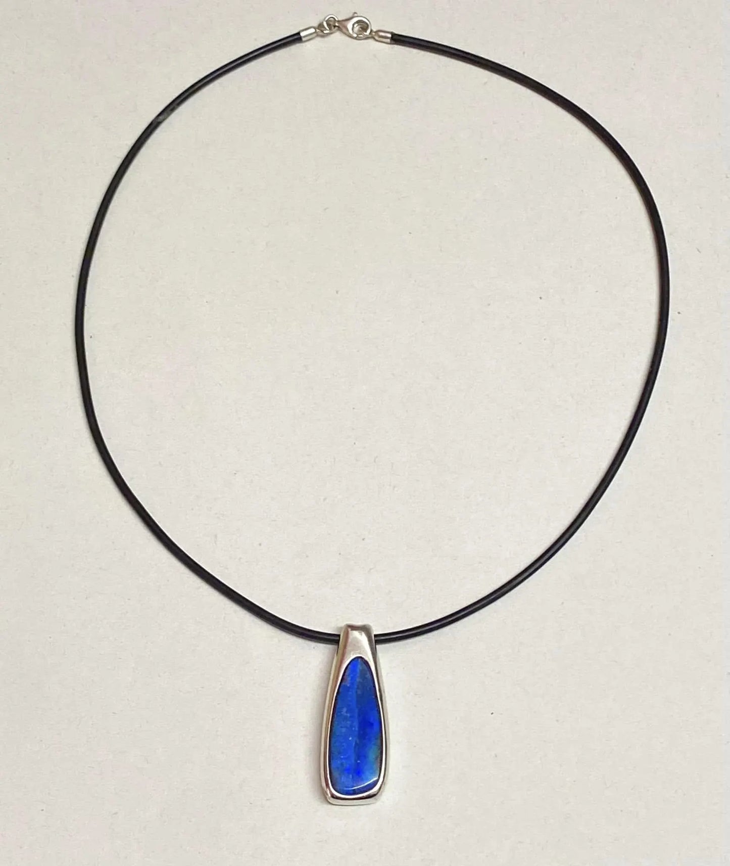 Collier Silber 925/- mit Boulder Opal